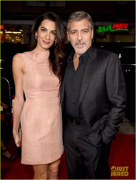 George Clooney Gets Wife Amal S Support At Crisis Premiere Photo