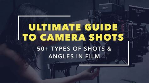 The Ultimate Guide To Camera Shots Over 50 Types Of Shots And Angles