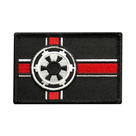 Star Wars Imperial Crest Galactic Empire Patch Embroidered Hook