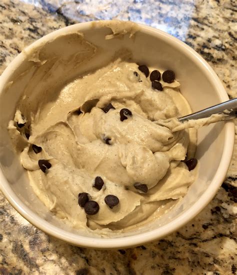 With the mixer on low speed, mix in the flour. Healthy Cookie Dough Recipe. A High Protein, Vegan, Low ...