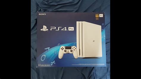 Ps4 Pro White 1tb Edition Unboxing Youtube