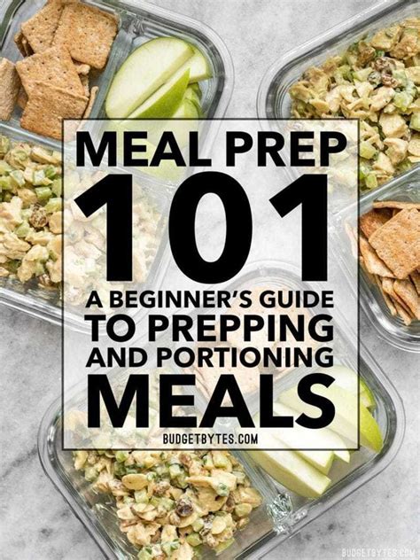 Meal Prep 101 A Beginners Guide To Prepping And Portioning Meals