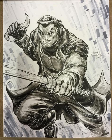 Blade Ink Wash Commission From Ozcomicon Perth Blade
