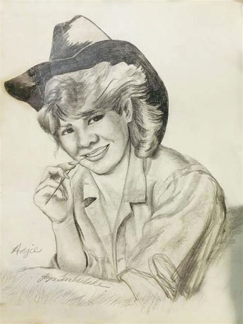 Angie Drawing By Joyce Timberlake Fine Art America