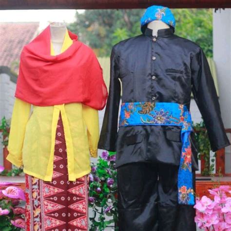 Jual Baju Adat Pengantin Betawi Dewasa Baju Abang None Jakarta