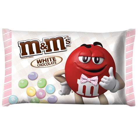 Mandms White Chocolate Easter Candy 8 Oz