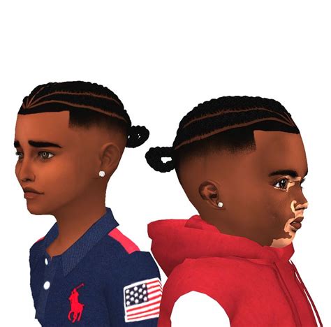 Omari Child And Toddler Ebonix On Patreon Toddler Hair Sims 4 Sims