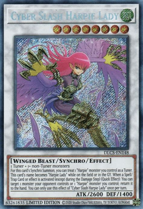 Cyber Slash Harpie Lady Dragons Of Legend The Complete Series Yugioh