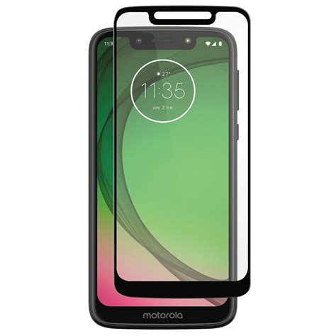 Panzer Full Fit Motorola Moto G7 Play skärmskydd svart Elgiganten