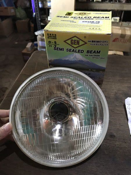 jual semi sealed beam seal beam lampu halogen h4 bulat gen made in japan 7 di lapak raja utama