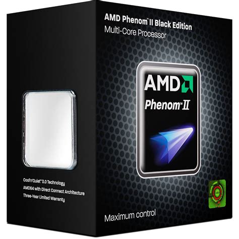 Amd Phenom Ii X4 Black Edition 965 4x 340ghz Soam3 Box Mindfactoryde