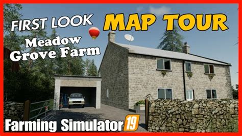 Meadow Grove Farm Map Tour Fs19 New Map Farming Simulator 19