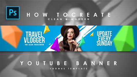 Like and subscribe for more such free banners, logos, intros and outros. How to Create Clean & Modern Youtube Channel Art / Youtube ...