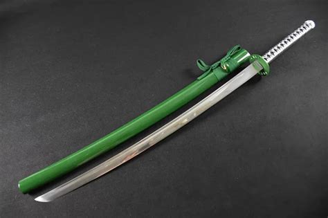 Green Wood Saya Sharp Handmade Espada Katana Afiade Samurai Japanese