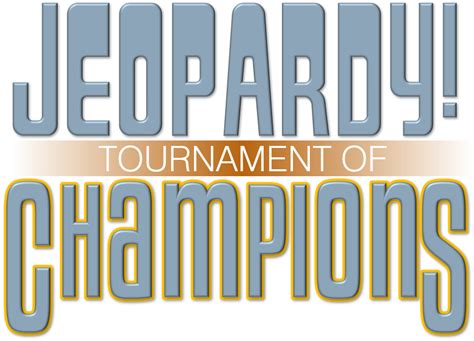 Jeopardy Tournament Of Champions 2000 Logo By Dadillstnator