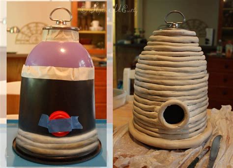 How To Make A Clay Bee Skep For A Cottage Style Garden Diy Bee Skep