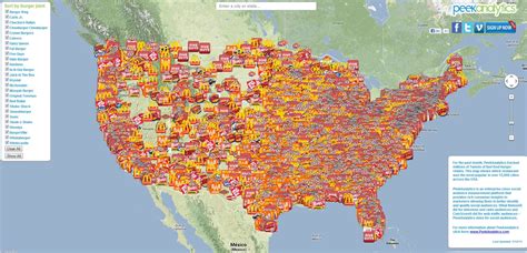 Mcdonalds Usa Map