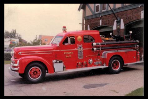 Windsors Pumpers 1952 Bickle Seagrave Windsor Fire And Rescue Services