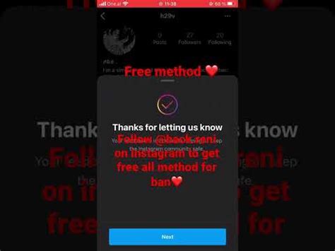 Instagram Ban Method Free Follow On Instagram Back Reni To Get Ban And