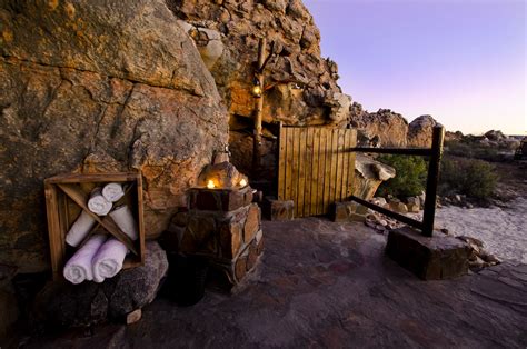 This South African Cave Hotel In A Mountain With 6000 Yr Old Art