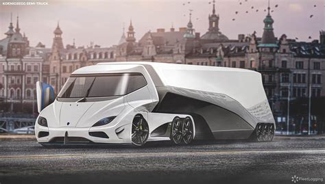 This Is What Semi Trucks From The Worlds Leading Supercar Makers Could
