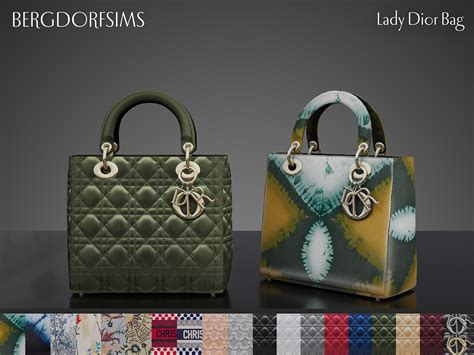 Lady Dior Bag In 2021 Sims 4 Sims Lady Dior Bag