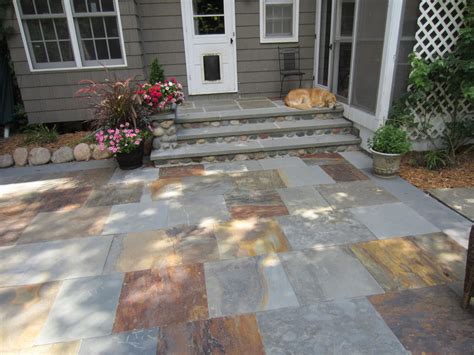 It is commonly used to help people to create impressive features for the outside of their properties. Stone Patio and Step | Jeff Timm.com