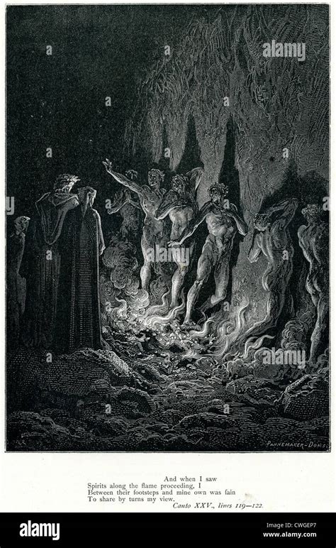 Illustration By Gustave Dore From The Vision Of Purgatory And Paradise