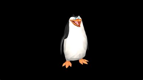 3d Model Of Rico From Penguins Of Madagascar By M4r3k0001 On Deviantart
