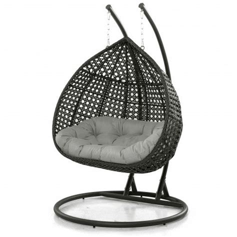 Maze Rattan Rose Double Hanging Chair