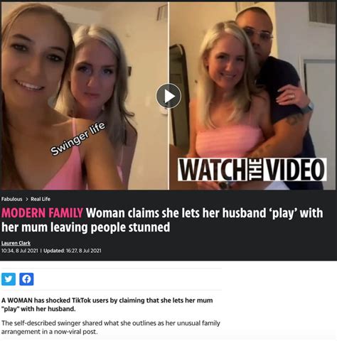 Tiktok Swinger Reveals That She Shares Her Husband With Her Mother And Sister 9gag