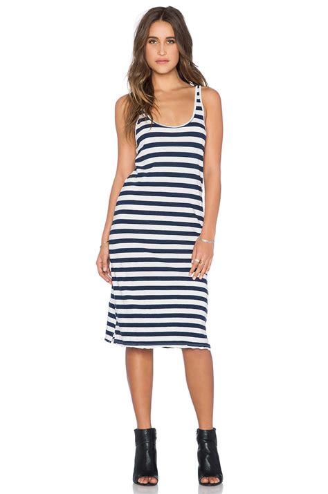 Cp Shades Melanie Stripe Tank Dress In Nautical Stripe Revolve