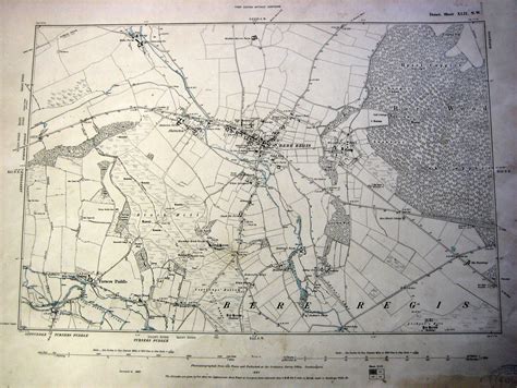 Historic Ordnance Survey Maps Of Bere Regis