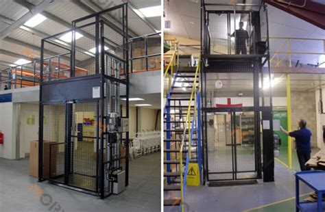 Morn Hydraulic Lift Application In Warehouse