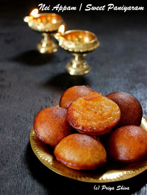 Paal paniyaram is a very popular delicacy from chettinad cuisine. Nei appam / sweet paniyaram - PRIYA KITCHENETTE