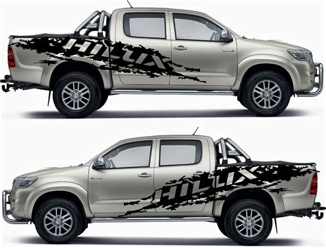 Extra Large Side Vinyl Decal Fits Toyota Hilux Sticker Etsy