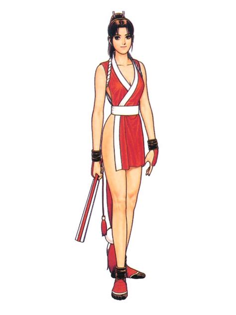 Mai Shiranui Mulher Desenho King Of Fighters Lutador
