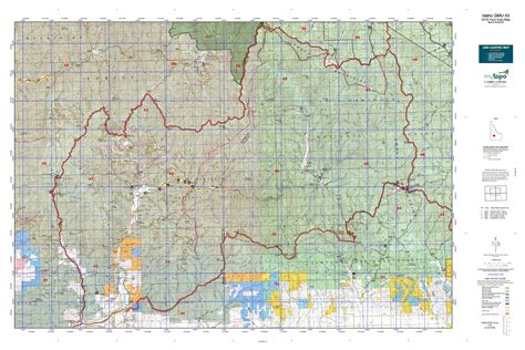27 Idaho Hunting Unit Map Maps Database Source