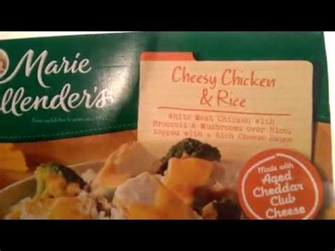 Marie Callender S Cheesy Chicken Rice Oven Baked YouTube