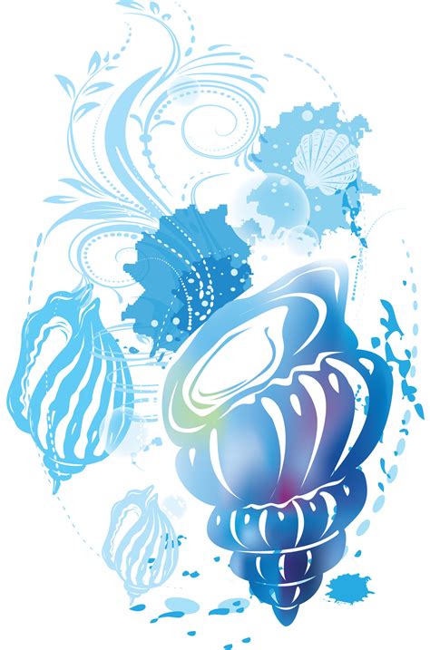 Pas besoin d'aller à la mer pour avoir des coquillages avec ce coloriage qui peut être imprimé gratuitement. Render Coquillage Mer Plage Bleu Eau - Nature - Autres/Inconnu - PNG image sans fond - Posté par ...
