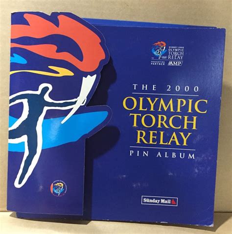 The 2000 Olympic Torch Relay Pin Album X Marks The Shop