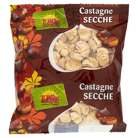 Le castagne bollite ne contengono ben 715 mg! Life Castagne Secche | Everli