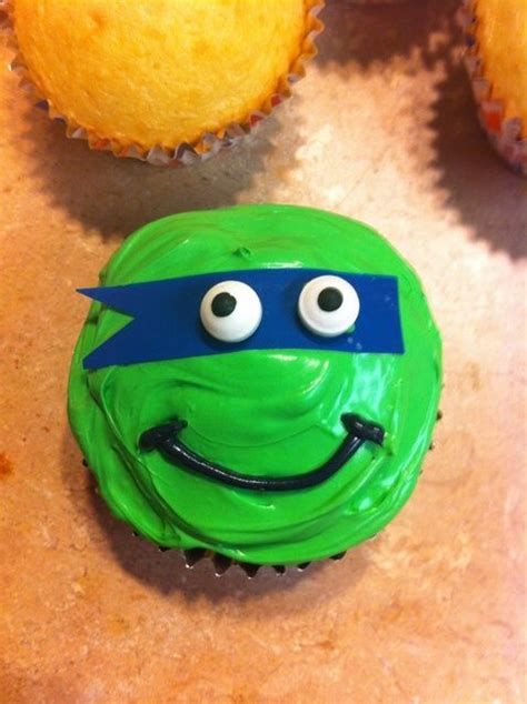 How To Make Teenage Mutant Ninja Turtle Cupcakes Recipe Tmnt Birthday