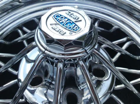 Buy Set Of 4 Chrome Cragar Star Wire Wheels 30 Spokes With Bf Goodrich Tires Crager In Talbott