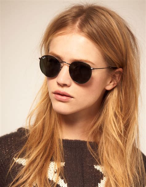 Find the latest trends, styles and deals right now! Ray-Ban Round Metal Sunglasses in Metallic - Lyst