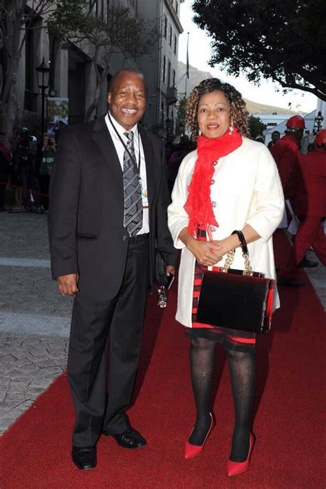 Not withstanding the challenges of covid 19 , we have all as members of the executive been able to sign our agreements with the president. Sunday World on Twitter: "Jackson Mthembu and his wife at ...