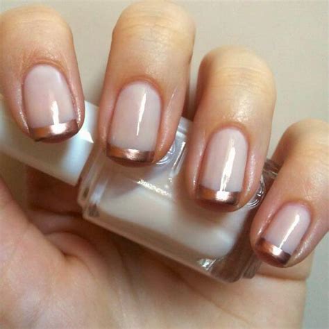 35 Splendid French Tip Nails Classic Nail Art Jazzed Up Belletag
