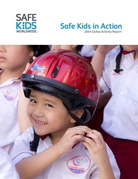 Safe Kids In Action Global Activity Report 2014 By Safe Kids