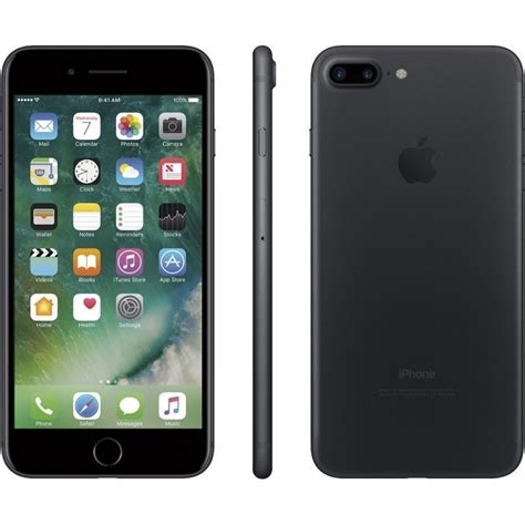 Apple Iphone 7 Plus 256gb Black Smartphones Photopoint