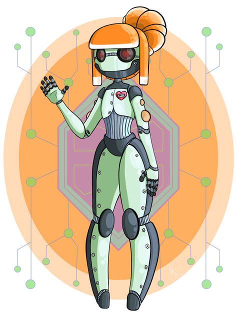 Robot Girl By Skittzerella On Newgrounds